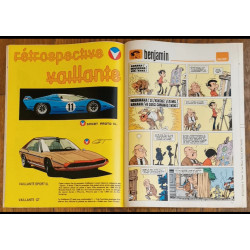 Tintin l'hebdoptimiste N°67 1974 Poster géant Olivier Rameau vintage