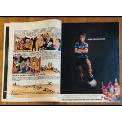 Tintin l'hebdoptimiste N°68 1974 Poster géant Clint Eastwood vintage