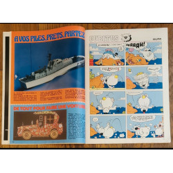 Tintin l'hebdoptimiste N°68 1974 Poster géant Clint Eastwood vintage