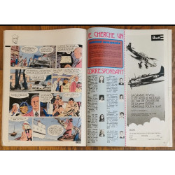 Tintin l'hebdoptimiste N°68 1974 Poster géant Clint Eastwood vintage
