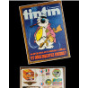 Tintin l'hebdoptimiste N°70 1974 avec autocollants vintage