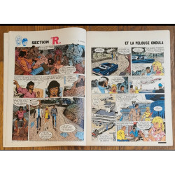 Tintin l'hebdoptimiste N°70 1974 avec autocollants vintage