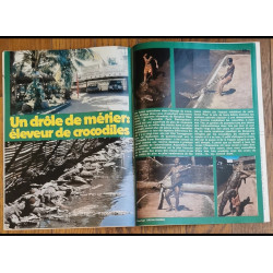 Tintin l'hebdoptimiste N°70 1974 avec autocollants vintage