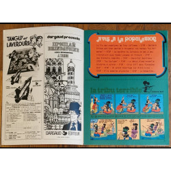 Tintin l'hebdoptimiste N°72 1974 Poster géant Basket Clermont Féminines vintage 🏀