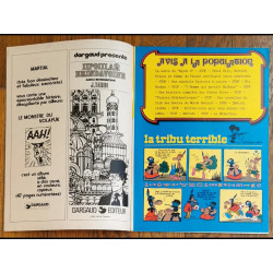 Tintin l'hebdoptimiste N°76 1974 Poster géant Buddy long way vintage