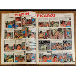 Nouveau Tintin N°22 1976 Poster Lucky Luke vintage