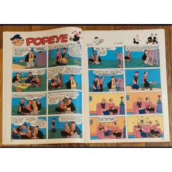 Nouveau Tintin N°22 1976 Poster Lucky Luke vintage
