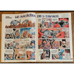 Nouveau Tintin N°22 1976 Poster Lucky Luke vintage