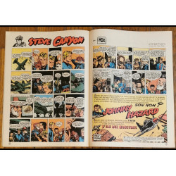 Nouveau Tintin N°22 1976 Poster Lucky Luke vintage