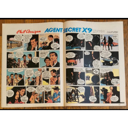 Nouveau Tintin N°22 1976 Poster Lucky Luke vintage