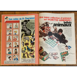 Nouveau Tintin N°22 1976 Poster Lucky Luke vintage