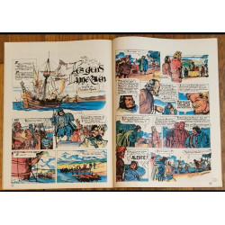 Nouveau Tintin N°22 1976 Poster Lucky Luke vintage