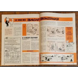 Nouveau Tintin N°22 1976 Poster Lucky Luke vintage