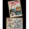 Nouveau Tintin N°36 1976 Poster avions de guerre vintage