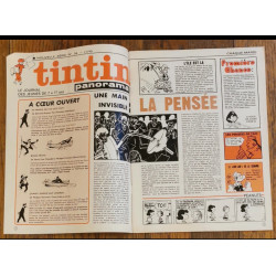 Nouveau Tintin N°34 1976 Poster jeu antigag vintage