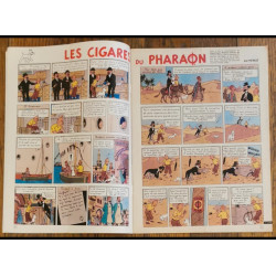 Nouveau Tintin N°34 1976 Poster jeu antigag vintage