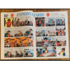 Nouveau Tintin N°34 1976 Poster jeu antigag vintage