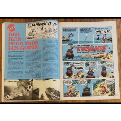Nouveau Tintin N°34 1976 Poster jeu antigag vintage