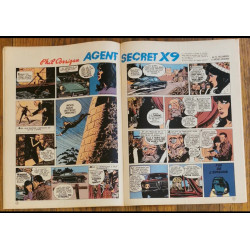 Nouveau Tintin N°34 1976 Poster jeu antigag vintage