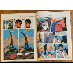 Nouveau Tintin N°34 1976 Poster jeu antigag vintage