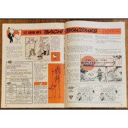 Nouveau Tintin N°34 1976 Poster jeu antigag vintage