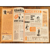 Nouveau Tintin N°1 + pub 1975 vintage