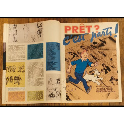 Nouveau Tintin N°1 + pub 1975 vintage