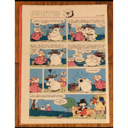 Nouveau Tintin N°1 + pub 1975 vintage
