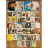 Lot 2 anciens magazines Tintin + 39 fiches années 70 vintage