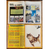 Lot 2 anciens magazines Tintin + 39 fiches années 70 vintage