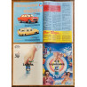 Lot 2 anciens magazines Tintin + 39 fiches années 70 vintage
