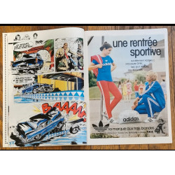 Tintin l'hebdoptimiste N°37 1973 Poster Brigitte Bardot vintage