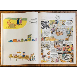 Tintin l'hebdoptimiste N°37 1973 Poster Brigitte Bardot vintage