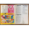 Tintin l'hebdoptimiste N°37 1973 Poster Brigitte Bardot vintage