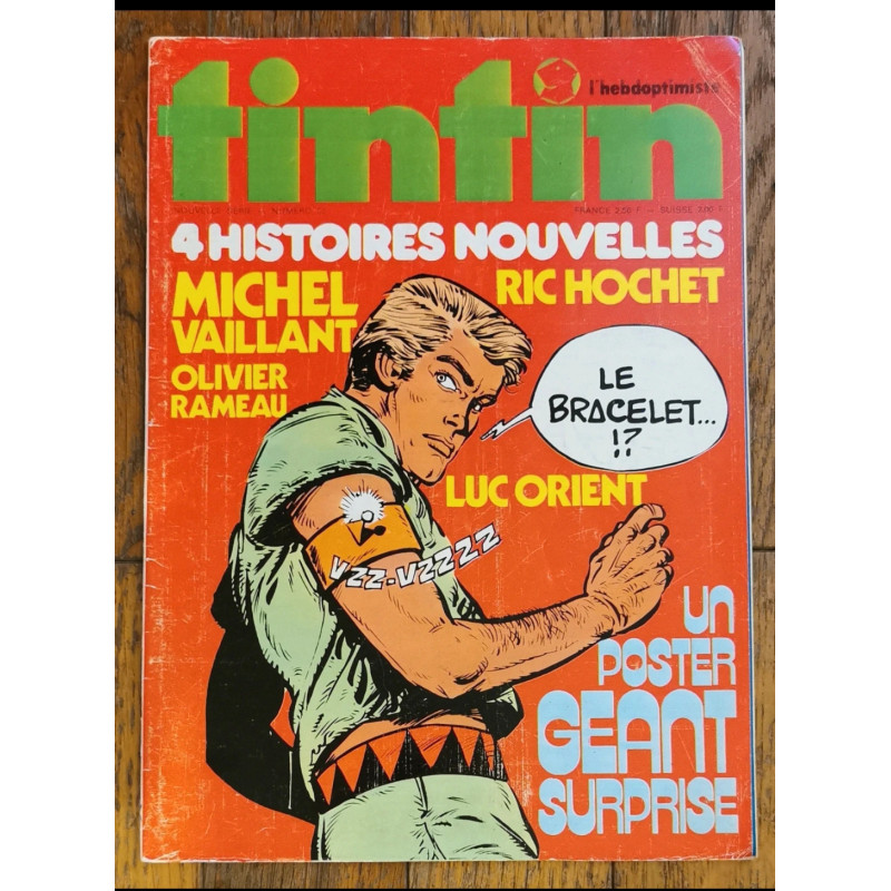 Tintin l'hebdoptimiste N°53 1974 vintage