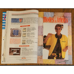 Modes et travaux N°1028 1986 vintage