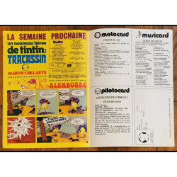 Tintin l'hebdoptimiste N°53 1974 vintage