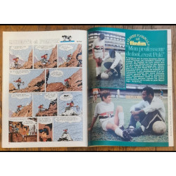 Tintin l'hebdoptimiste N°59 football Pelé 1974 vintage