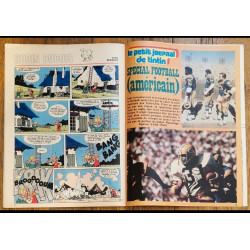 Tintin l'hebdoptimiste N°123 spécial Football américain 🏈 1975 vintage