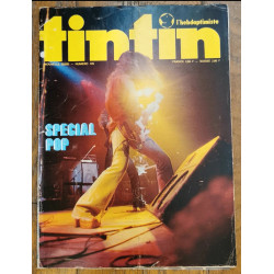Tintin l'hebdoptimiste N°125 spécial Pop 1975 vintage