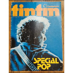 Tintin l'hebdoptimiste N°116 spécial Pop 1975 vintage