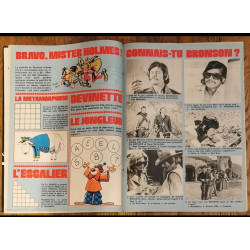 Tintin l'hebdoptimiste N°120 spécial cinéma 1975 vintage