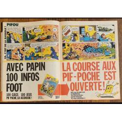 Pif gadget N°1106 1990 spécial Football Mondial 90 ⚽ vintage