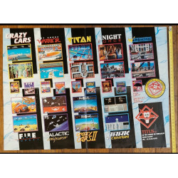 Tilt magazine N°101 1992 + Poster jeux vidéo vintage