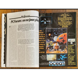 Tilt magazine N°101 1992 + Poster jeux vidéo vintage