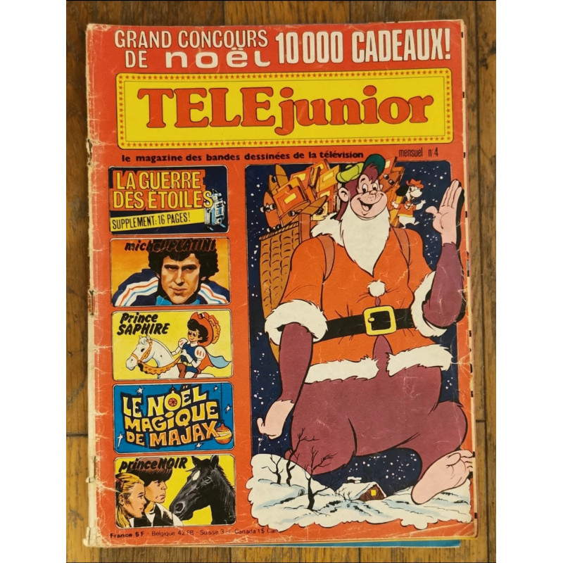 Télé junior N°4 1977 vintage