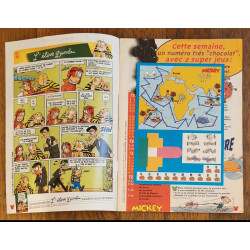 Journal de Mickey N°2496 avec 1 plateau de jeu 2000 vintage