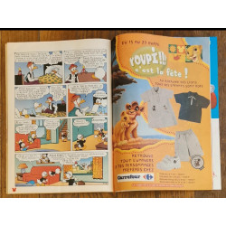 Journal de Mickey N°2496 avec 1 plateau de jeu 2000 vintage