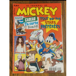 Journal de Mickey N°2505 avec cadeau carte bison futé 2000 vintage