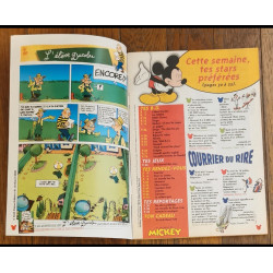 Journal de Mickey N°2505 avec cadeau carte bison futé 2000 vintage